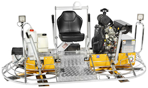 затирочные машины двухроторные