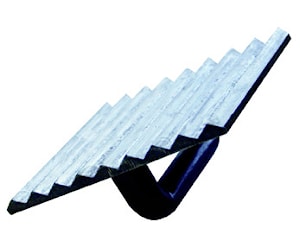 Гладилка для бетона ручная зубчатая